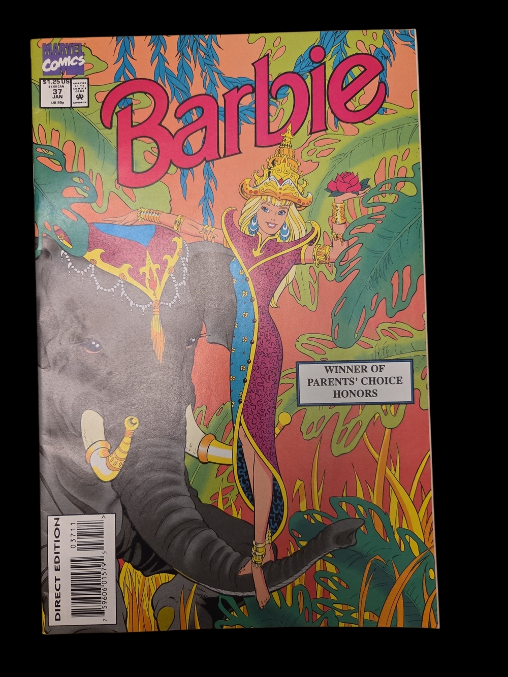 1994 Barbie Marvel Comics Volume #1 Issue #37